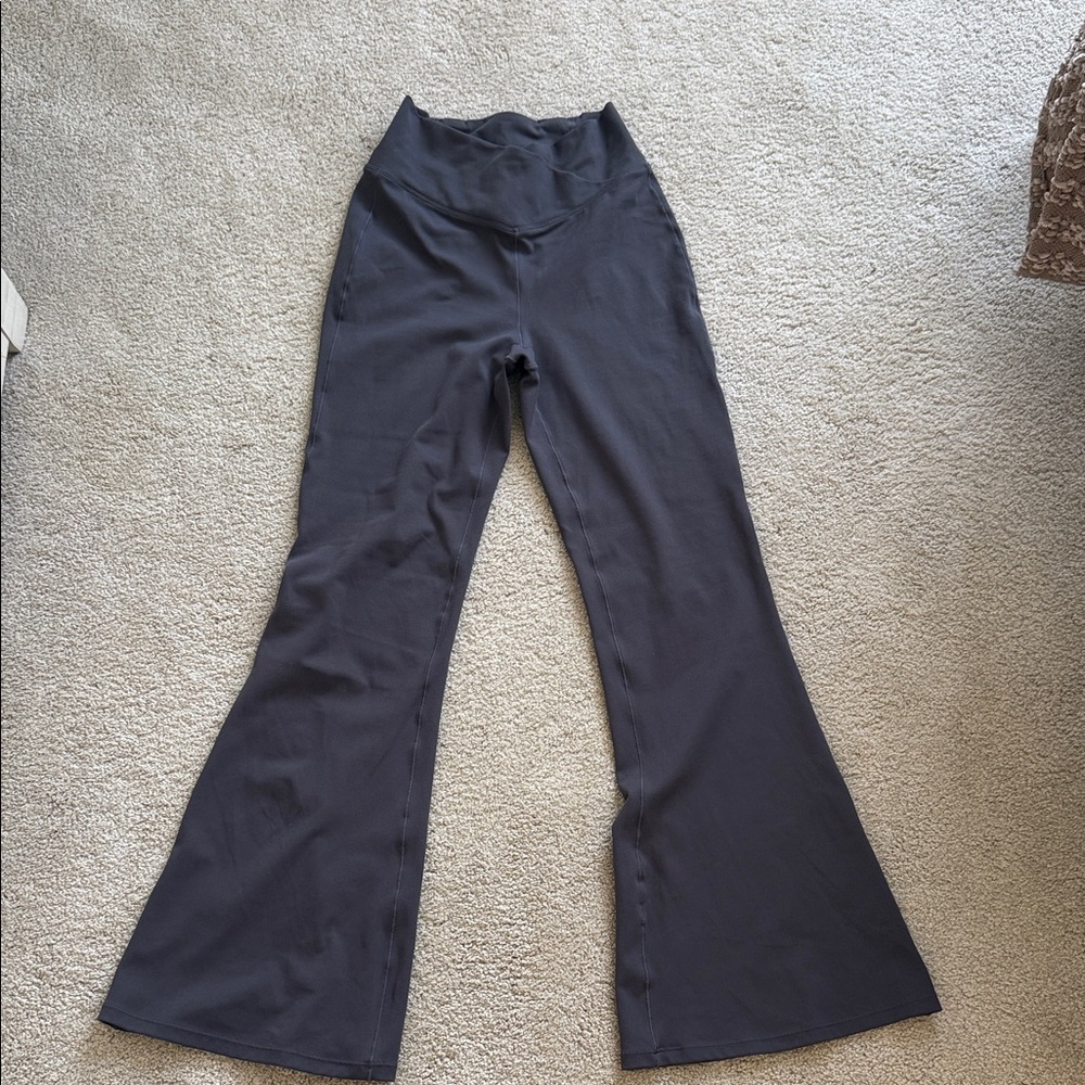 HALARA Black Boot-Cut Flare Pants